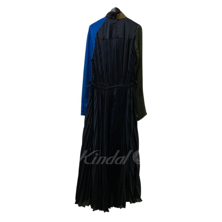 楽天市場】【中古】sacai 切替プリーツシャツワンピースドレス 21 