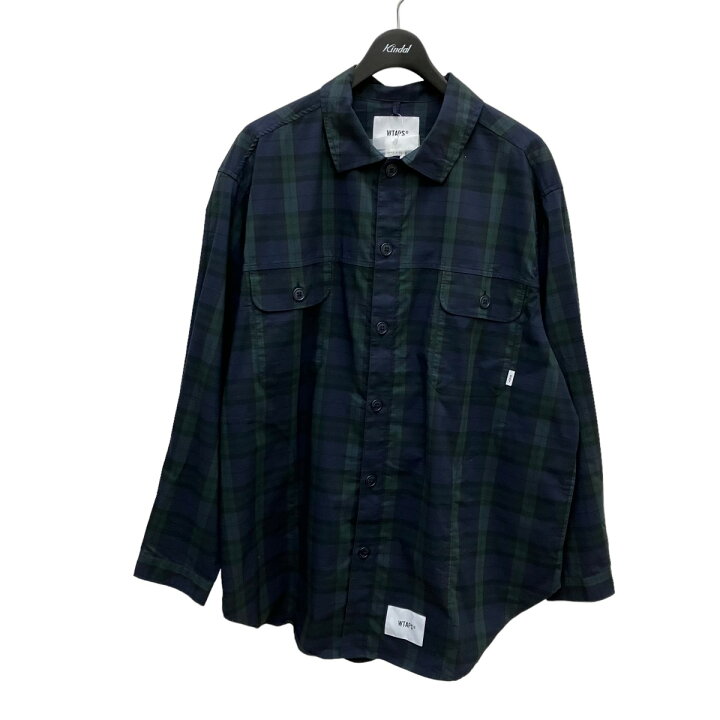 楽天市場】【中古】WTAPS チェックシャツジャケット 211GWDT SHM01 