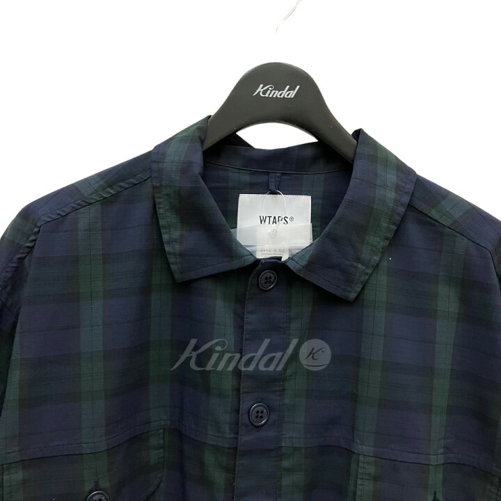 楽天市場】【中古】WTAPS チェックシャツジャケット 211GWDT SHM01 