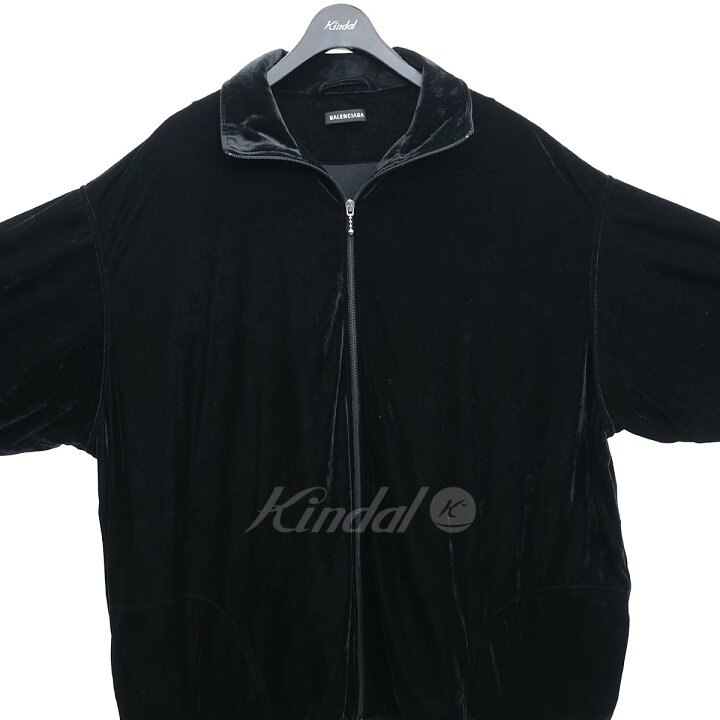 楽天市場】【中古】BALENCIAGA TRACKSUIT VELVET JACKET ビッグサイズ  