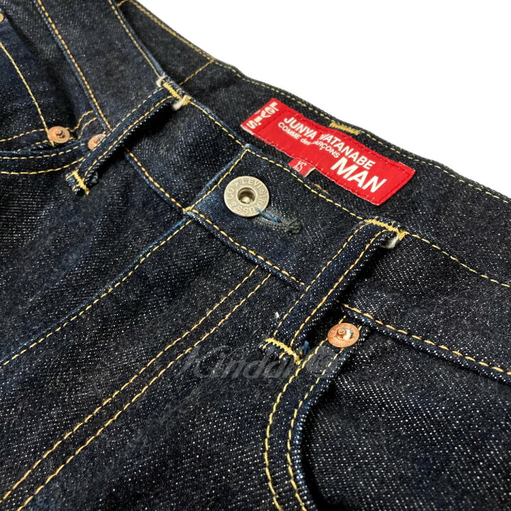楽天市場】【中古】Levis×JUNYA WATANABE CdG MAN 切替デニムパンツ WR 