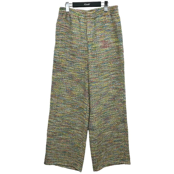 楽天市場】【中古】MASU 2024SS ｢CANDY TWEED WIDE PANTS 