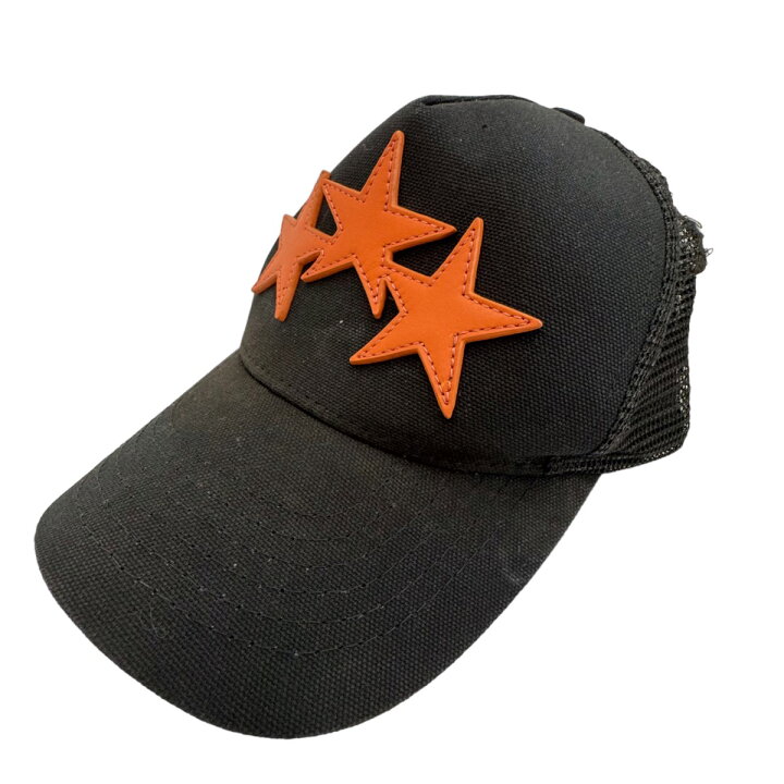 楽天市場】【中古】AMIRIスターメッシュキャップ ブラック サイズ：56 