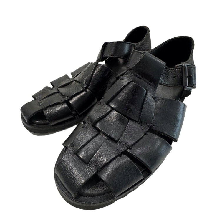 Paraboot パラブーツ PACIFIC レザー グルカサンダル 41 黒（楽天市場  