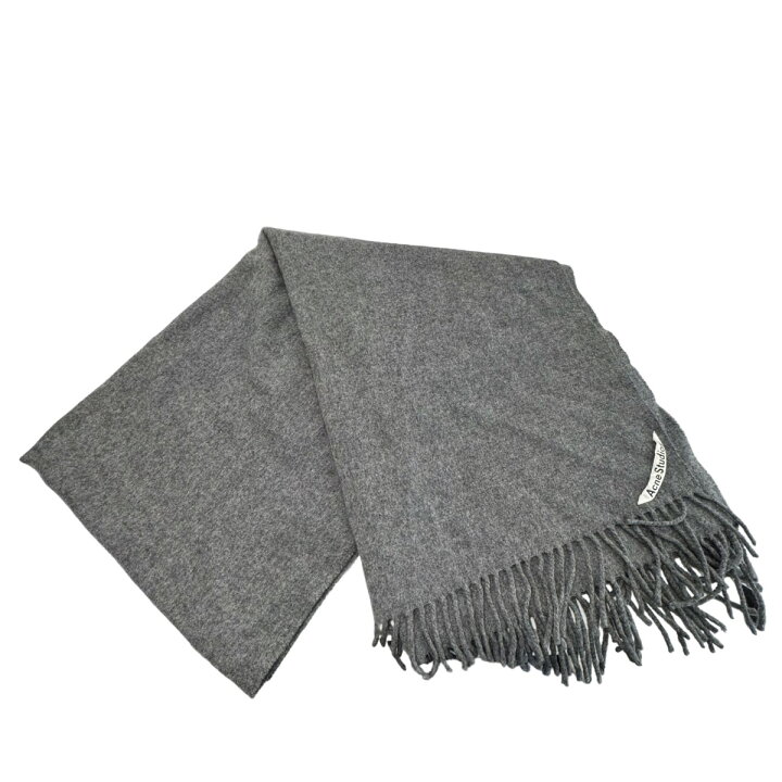 楽天市場】【中古】ACNE STUDIOS マフラー グレー サイズ：表記サイズ  
