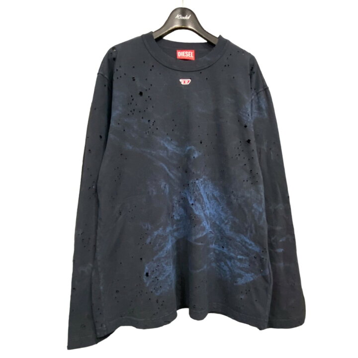 楽天市場】【中古】DIESEL 24SS｢T-CRANE-LS-N2｣ ダメージ加工  