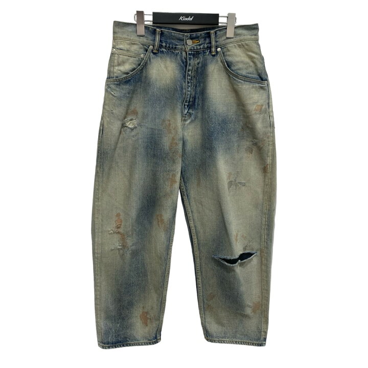 楽天市場】【中古】ANCELLM SELVEDGE TAPERED 5P BLACK DENIM PANTS  