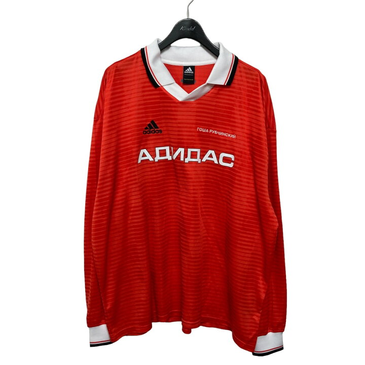 楽天市場】【中古】adidasGosha Rubchinskiy ゲームシャツ レッド 