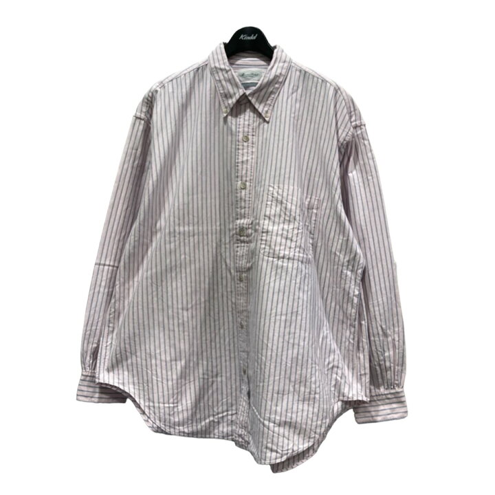 楽天市場】【中古】Marvine Pontiak Shirt Makers23AW ストライプ 