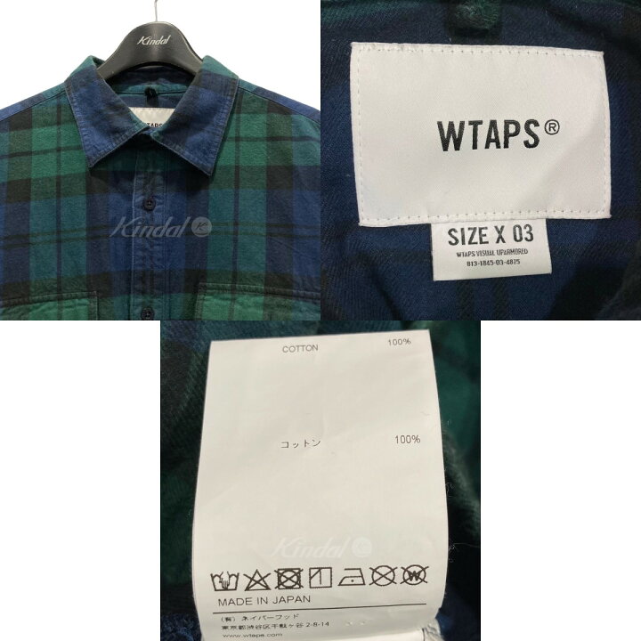 楽天市場】【中古】WTAPS 22AW ｢DECK／LS／COTTON．FLANNEL．TEXTILE 