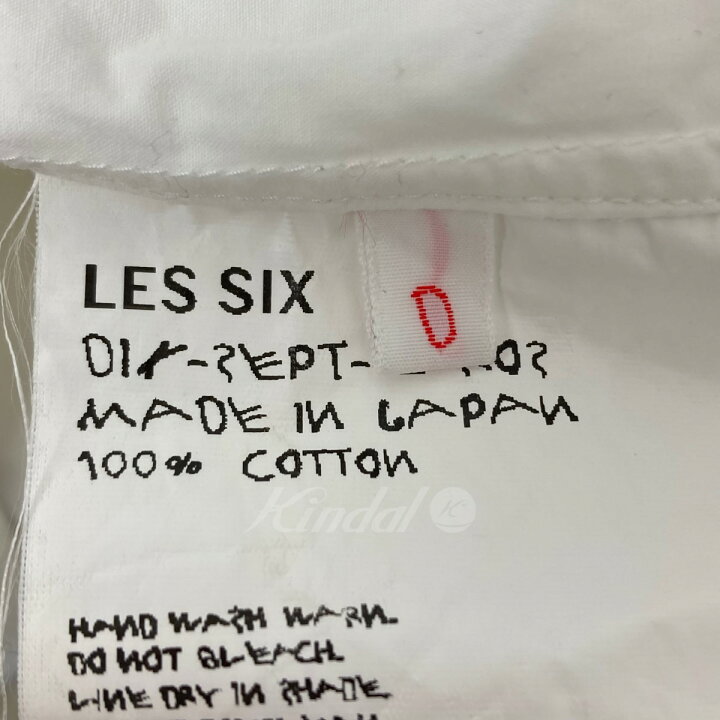 楽天市場】【中古】LES SIX ｢Oversize Cotton Dress Shirt｣オーバー 