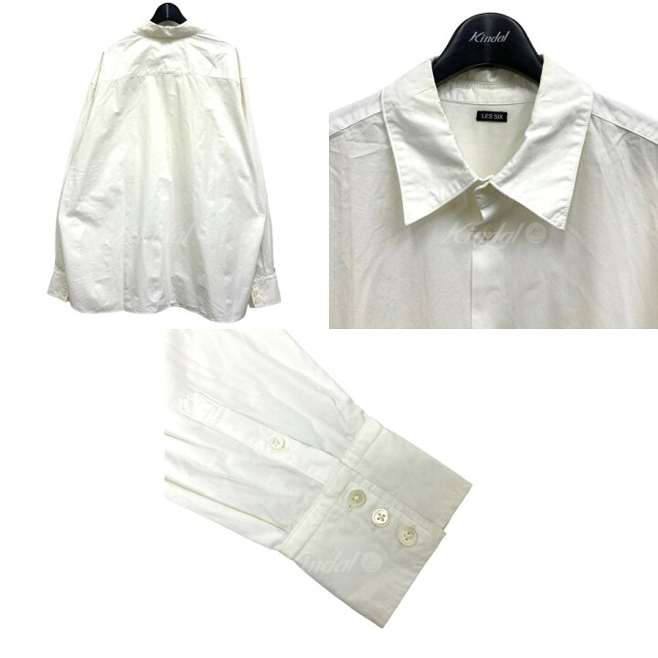 楽天市場】【中古】LES SIX ｢Oversize Cotton Dress Shirt｣オーバー 