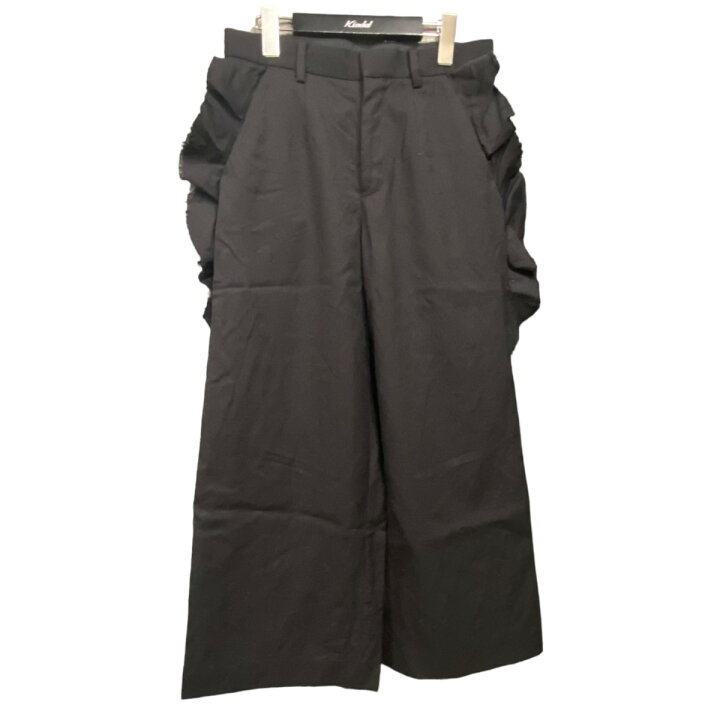 楽天市場】【中古】UNDER COVER 17AW サイドフリルワイドパンツ 