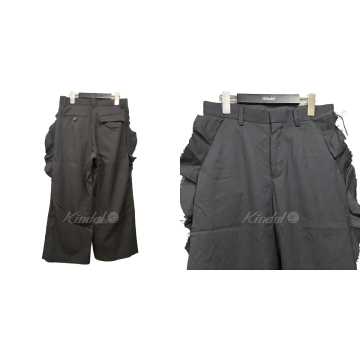 楽天市場】【中古】UNDER COVER 17AW サイドフリルワイドパンツ 