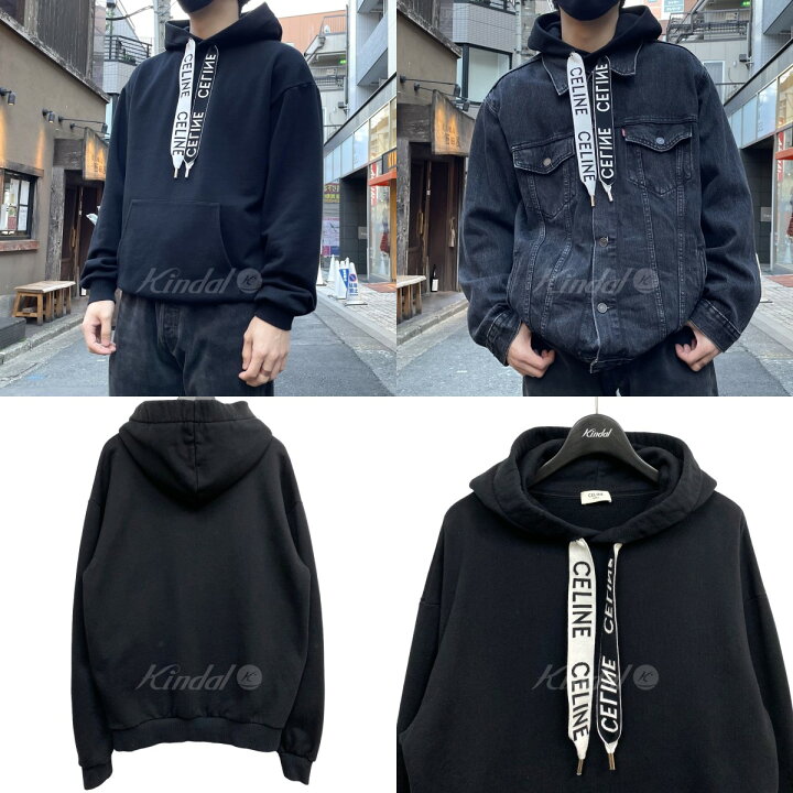 楽天市場】【中古】CELINE by Hedi Slimane ドローストリング付ルーズ 