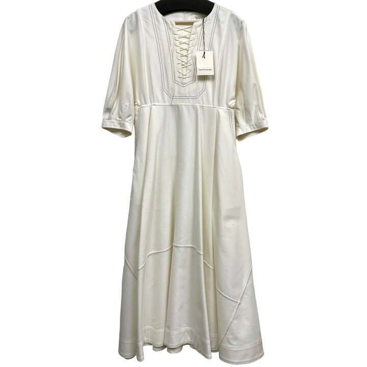 楽天市場】【中古】beautiful people 22SSpalm beach cloth lace up 