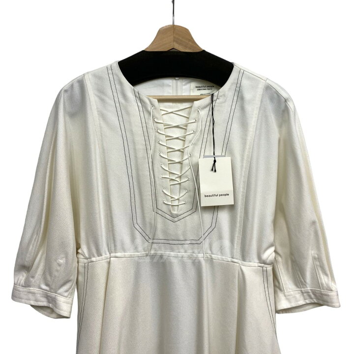 楽天市場】【中古】beautiful people 22SSpalm beach cloth lace up 