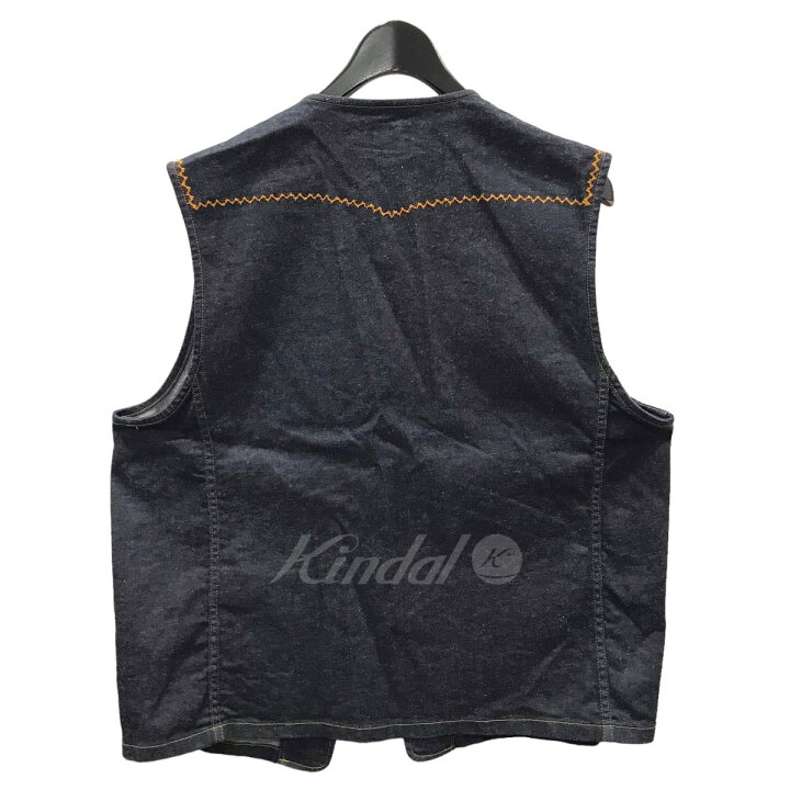 楽天市場】【中古】Needles キノコ刺繍デニムベスト P＆M Emb． Vest 