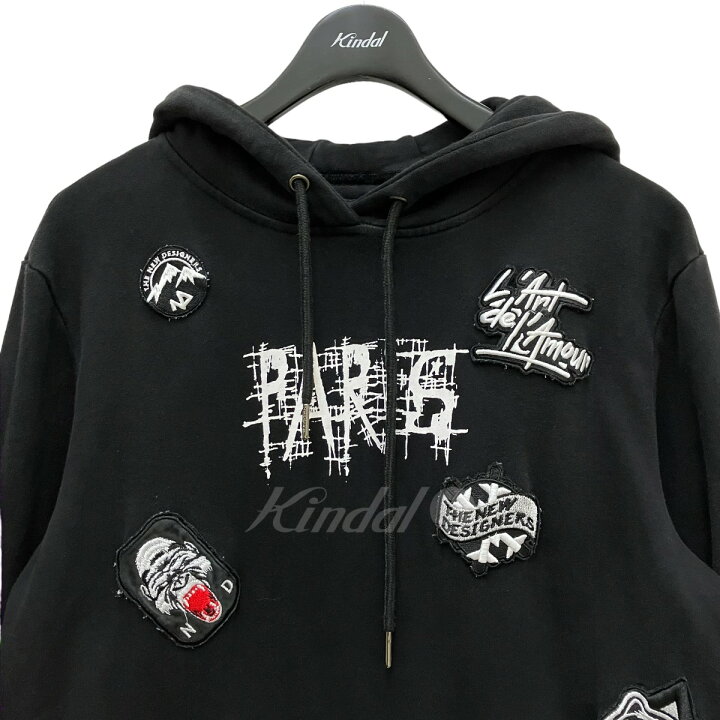 楽天市場】【中古】The New Designers プルオーバーパーカー ブラック 