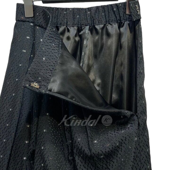 楽天市場】【中古】yori shirocon 23SS ラメチップ バギーパンツ  