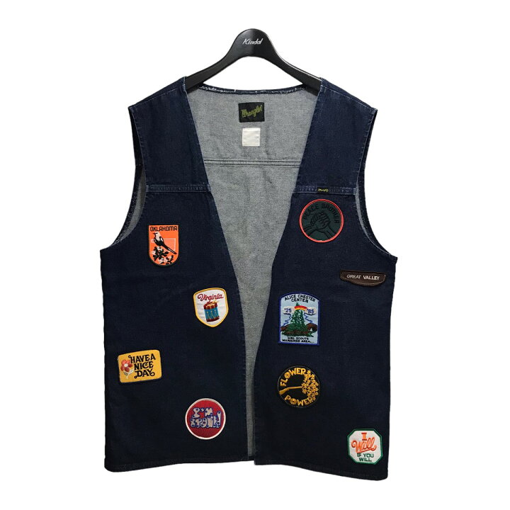 楽天市場】【中古】CITYSHOP×Wrangler23SS ｢WAPPN GILLET｣ワッペン 