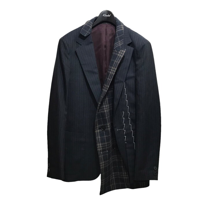 楽天市場】【中古】kolor 21AW ドッキングテーラードジャケット 21WCM 