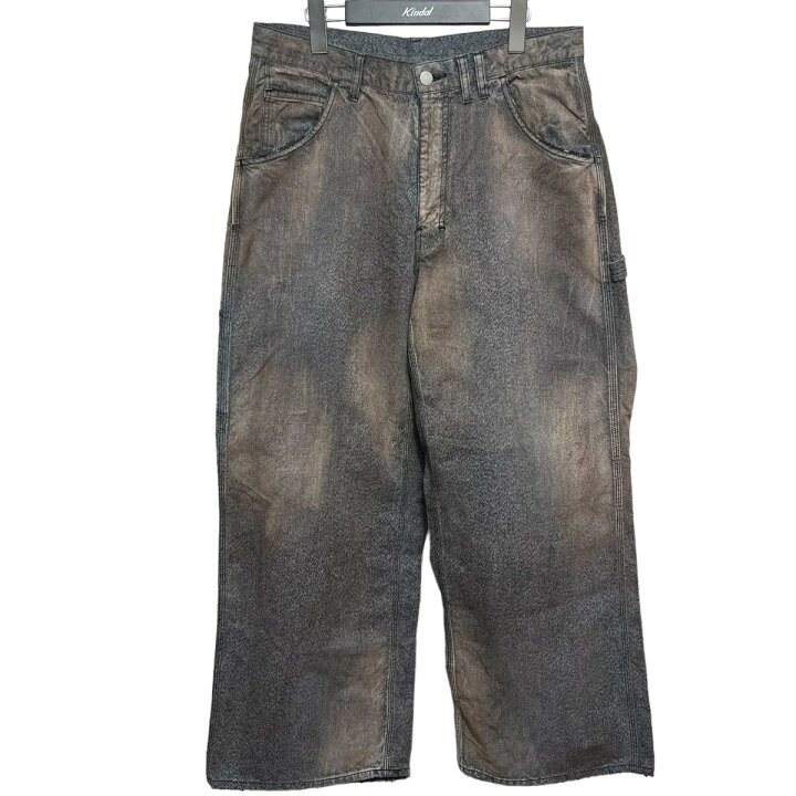 楽天市場】【中古】ANCELLM 2023AW BLACK HEATHER PAINTER PANTS  