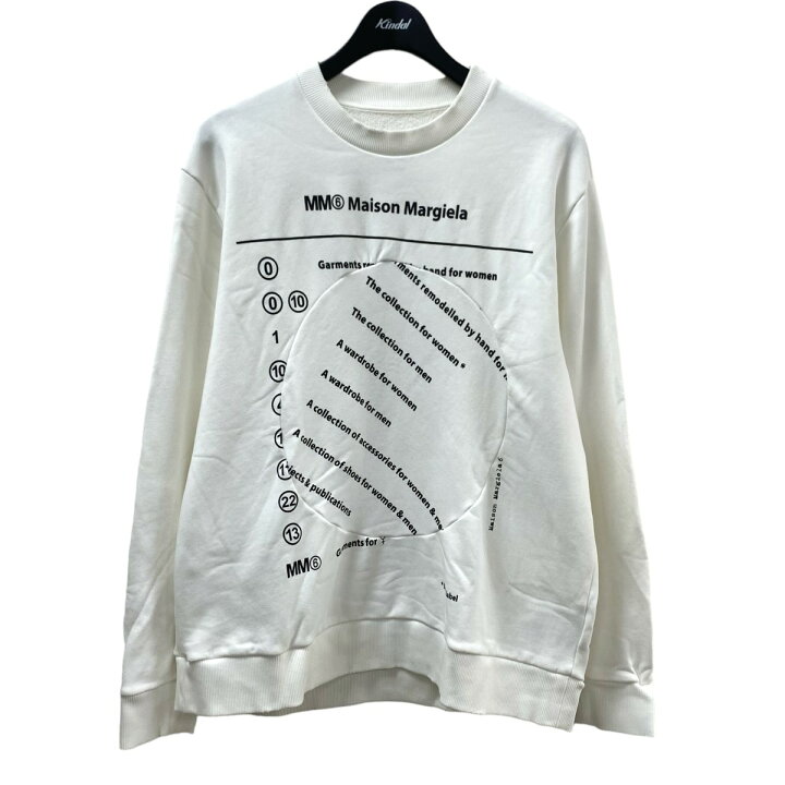 楽天市場】【中古】MM6 Maison Margiela 23SS ロゴスウェット ダメージ 