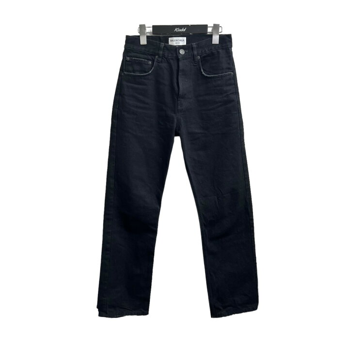 楽天市場】【中古】BALENCIAGAデニムパンツ ブラック サイズ：24【価格 