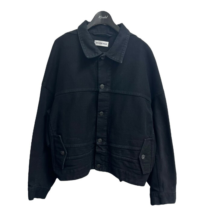 楽天市場】【中古】BALENCIAGA UPSIDE DOWN デニムジャケット ブラック  