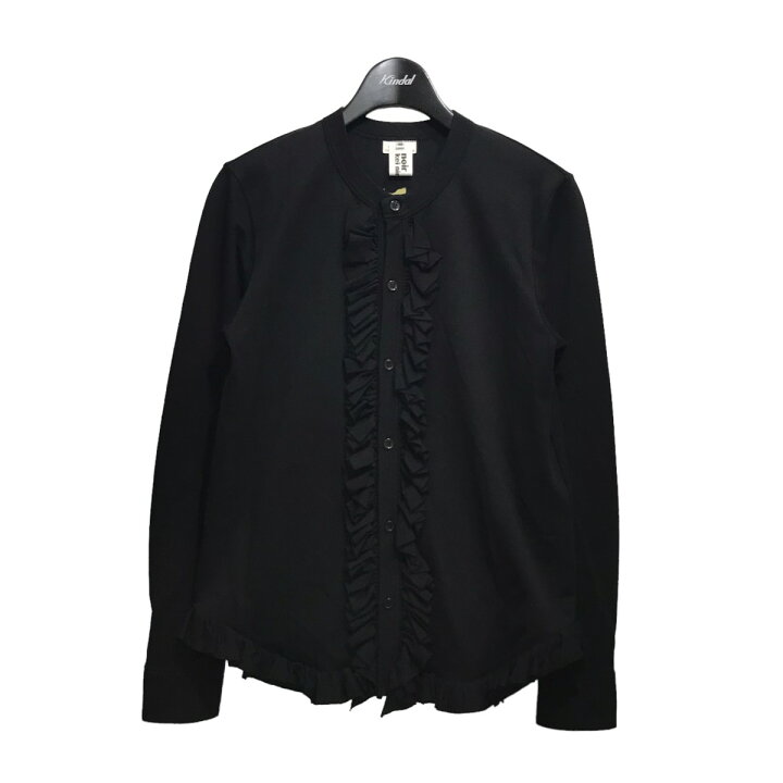 楽天市場】【中古】noir kei ninomiya 21SS フリルシャツ 3G-T018  