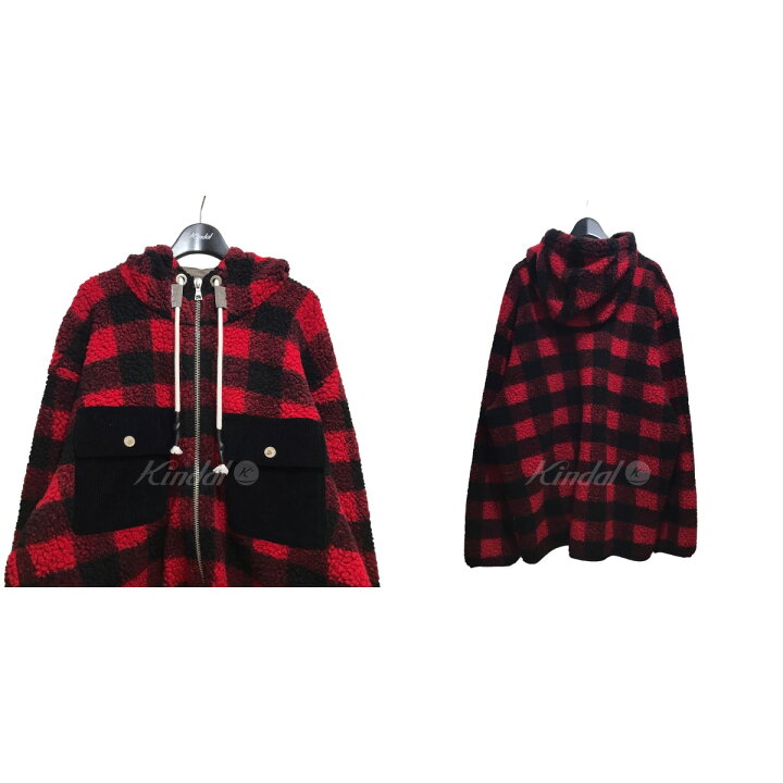 楽天市場】【中古】Palm Angels ボアフリースジャケットフーディ 