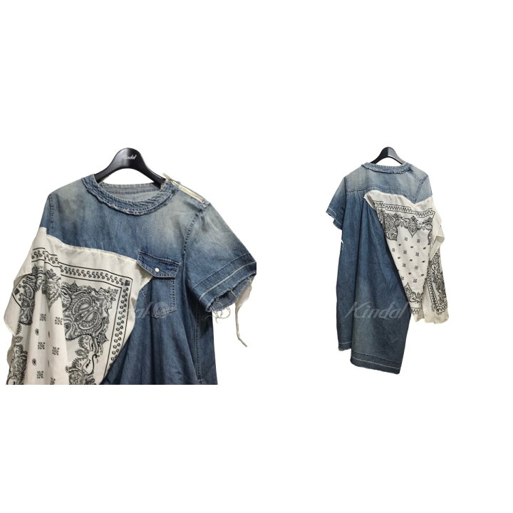 楽天市場】【中古】sacai バンダナドッキングワンピース 19-04262  