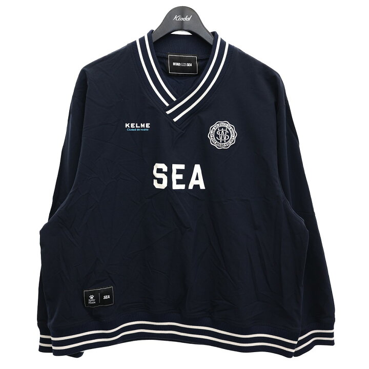 楽天市場】【中古】WIND AND SEA × KELME NYLON PULLOVER ストレッチ 