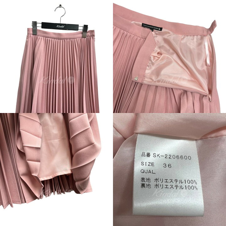 楽天市場】【中古】tsuru by Mariko Oikawa プリーツスカート ピンク  
