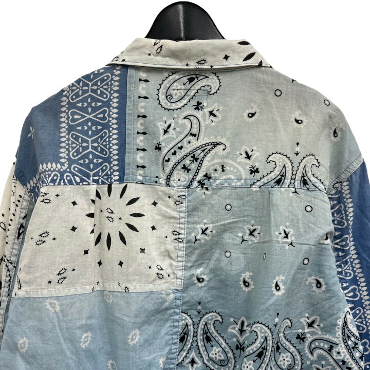 楽天市場】【中古】KAPITAL ガーゼ バンダナパッチワークpt 1st JKT 