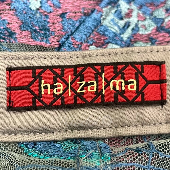 楽天市場】【中古】hazama 無知へと達するレースシャツ ブルー サイズ 