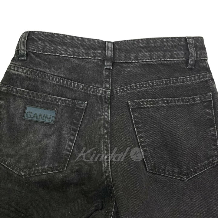 楽天市場】【中古】Ganni デニムパンツ ブラック サイズ：25／32 