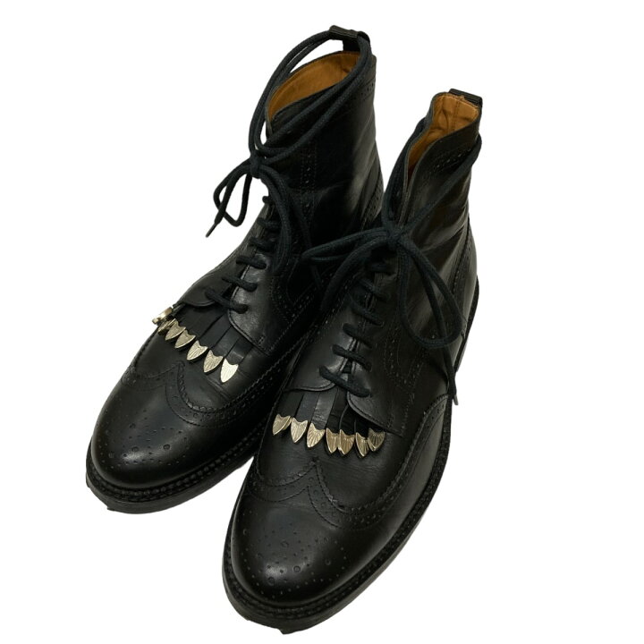 楽天市場】【中古】TOGA VIRILISメタルパーツウィングチップブーツ 