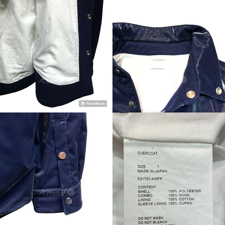 楽天市場】【中古】OVERCOAT パディングコーチジャケット F21T01-KMFP 