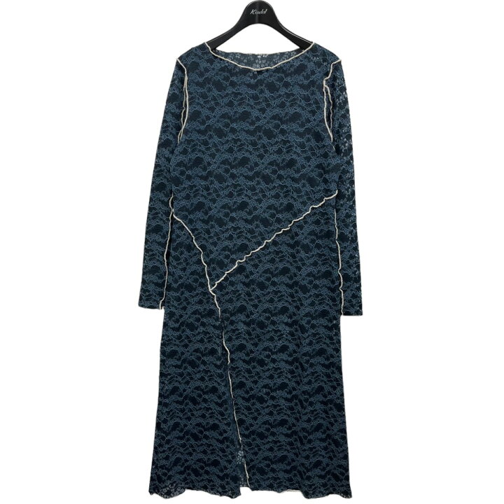 楽天市場】【中古】MURRAL レースワンピース ブルー サイズ  
