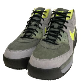 【中古】NIKE　Air Max 90 Boot グレー サイズ：28．5cm 【220224】（ナイキ）