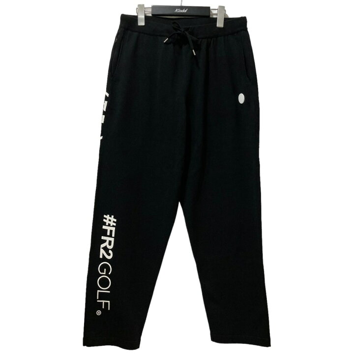 楽天市場】【中古】FR2GOLF ロゴスウェットパンツ ブラック サイズ：XL 