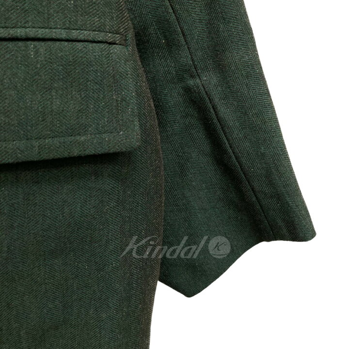 楽天市場】【中古】kolor 22AW ラギットへリンボーン DOCKING コート 
