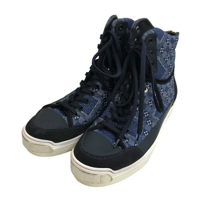 楽天市場】【中古】LOUIS VUITTON バックロゴ バンダナ ハイカット 