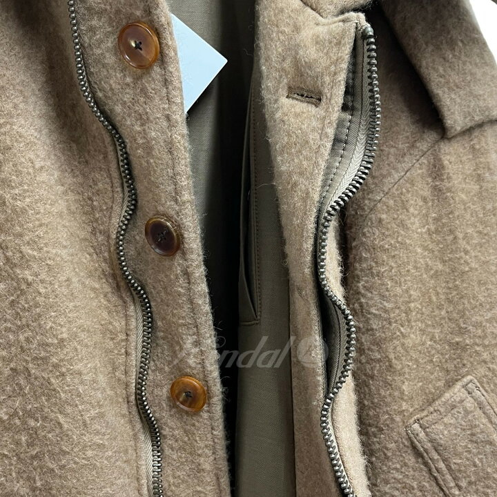 楽天市場】【中古】AURALEE22AW BABY CAMEL MELTON BLOUSON ブルゾン 
