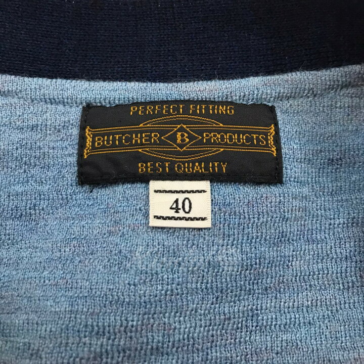 楽天市場】【中古】BUTCHER PRODUCTS 「2-TONE ZIP CARDIGAN」2トーン 