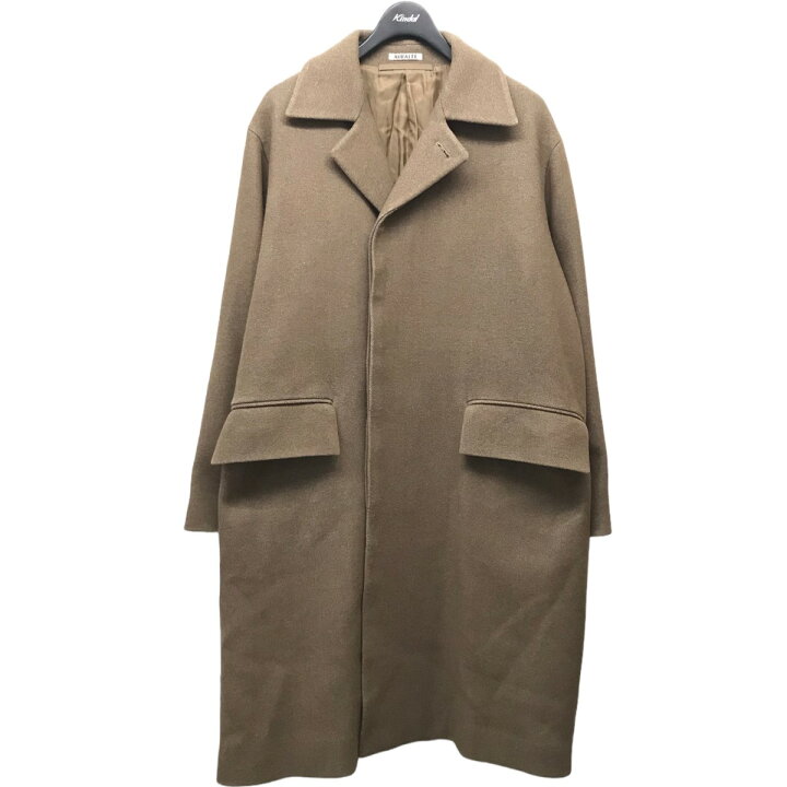 楽天市場】【中古】AURALEE ｢ WOOL SILK MELTON SOUTIEN COLLAR COAT 
