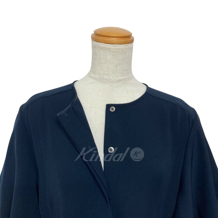 楽天市場】【中古】YOKO CHAN ハーフスリーブブラウス ネイビー サイズ 