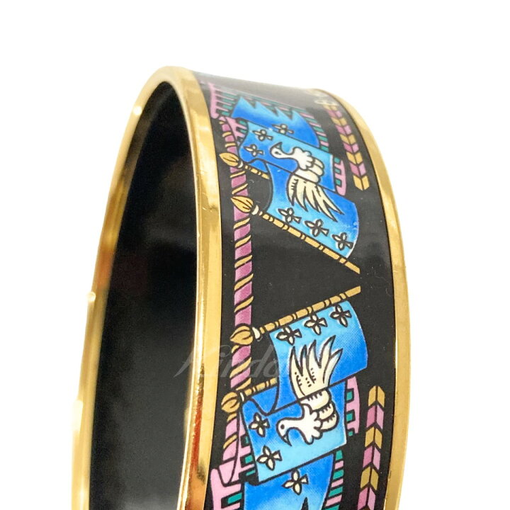 楽天市場】【中古】HERMESエマイユGM 七宝焼きバングル フラッグ 